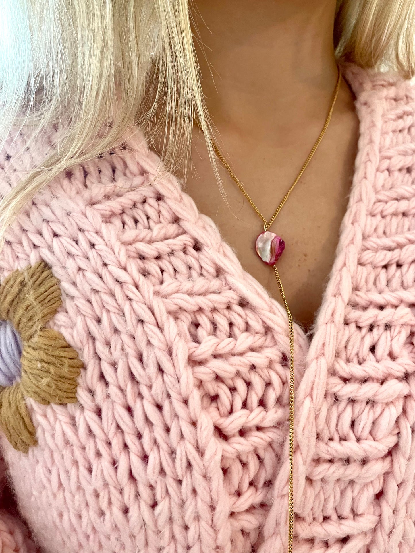 Blushing Pearl Necklace