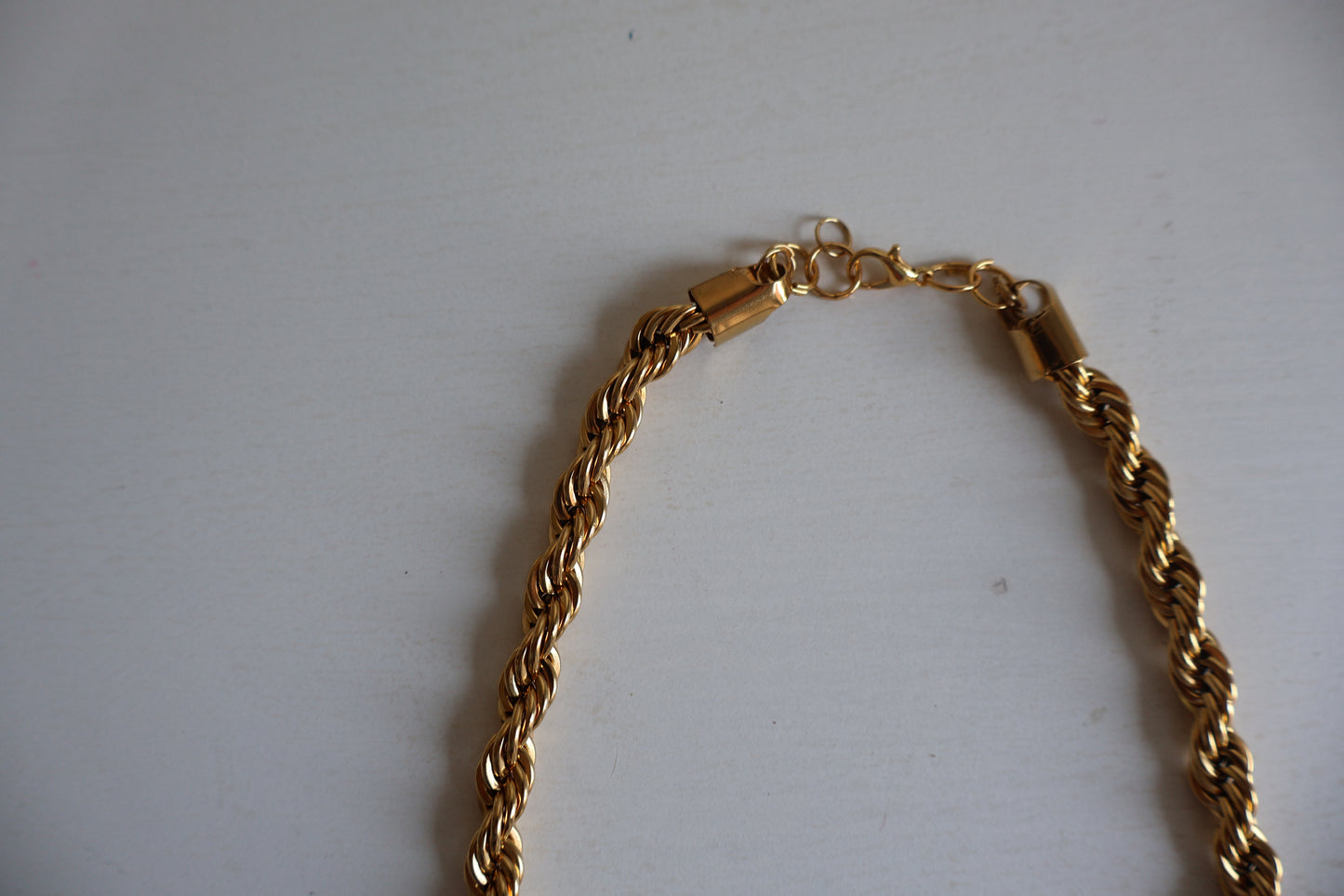18k Gold Plated Stackable Chain Necklace