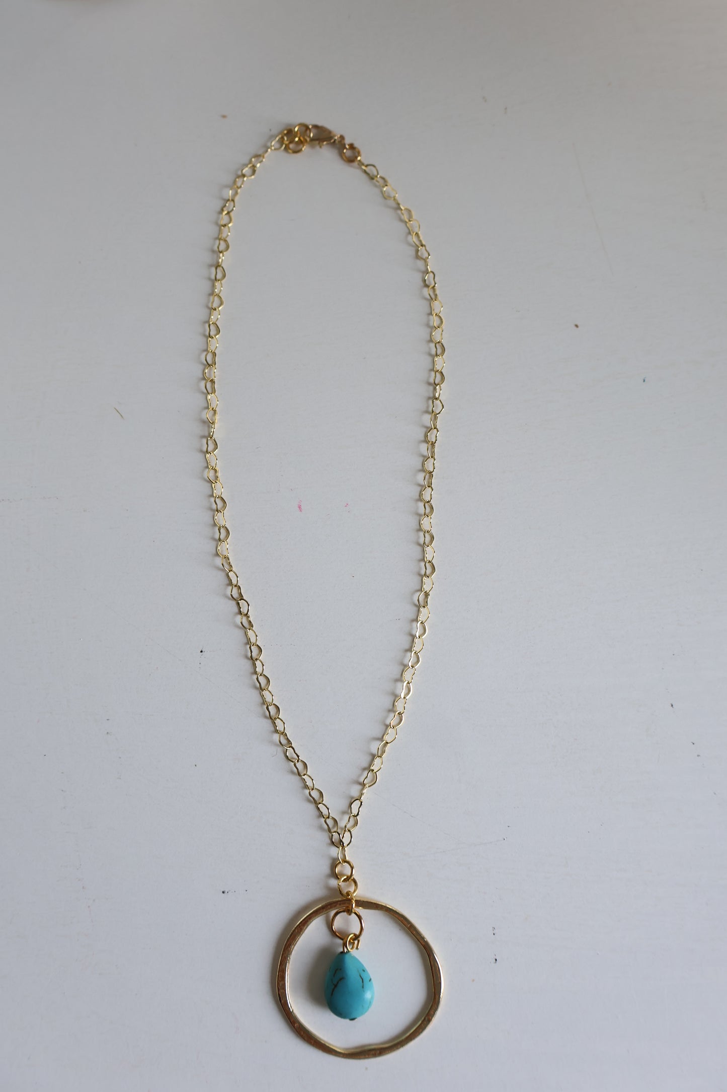 18K Gold Plated | Turquoise Spur Necklace