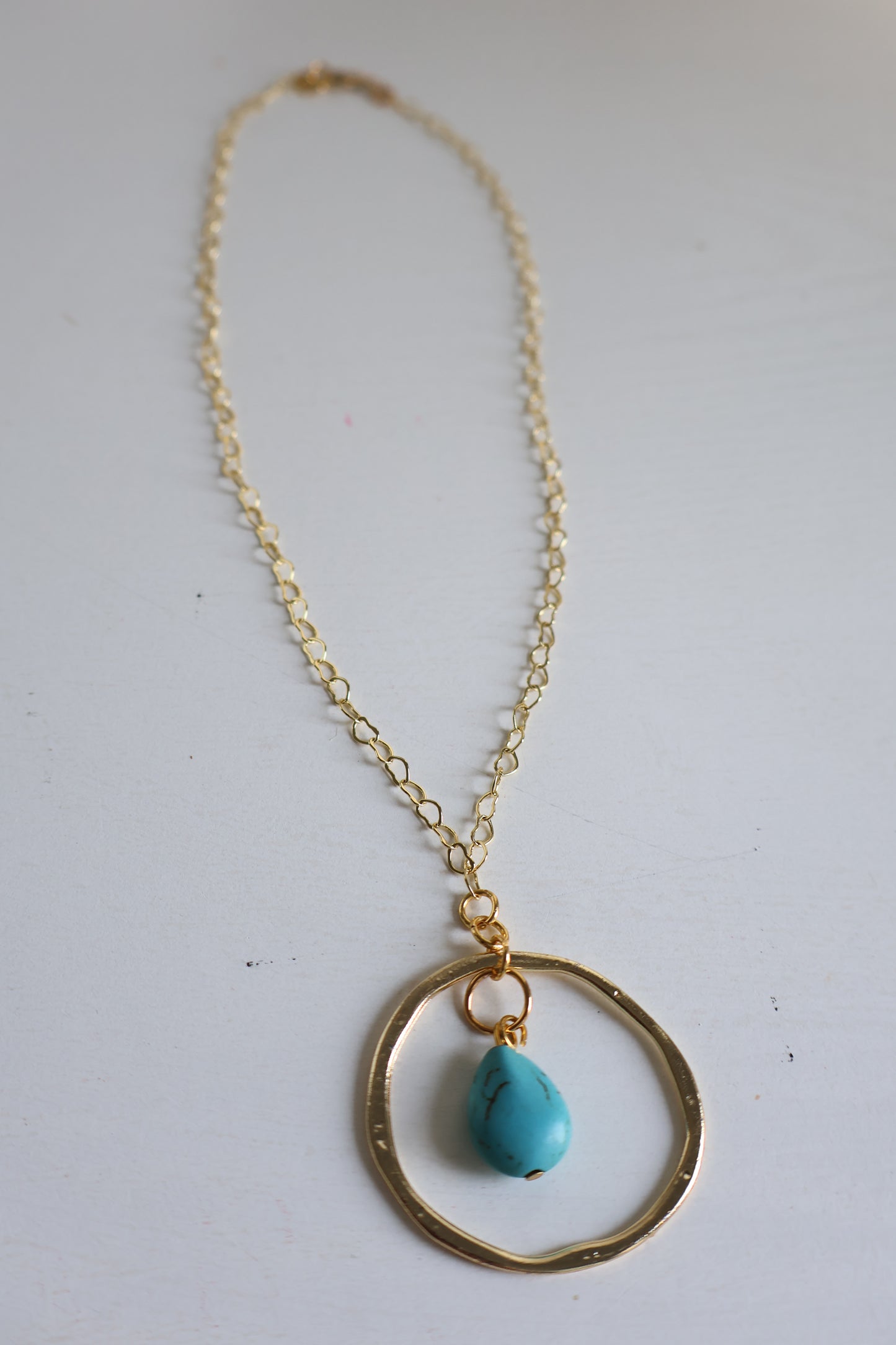 18K Gold Plated | Turquoise Spur Necklace