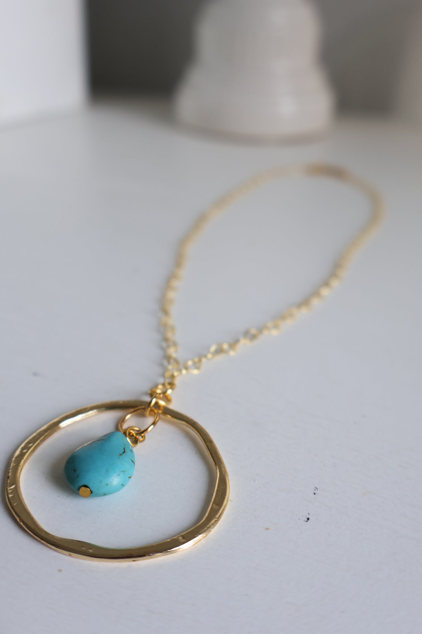 18K Gold Plated | Turquoise Spur Necklace