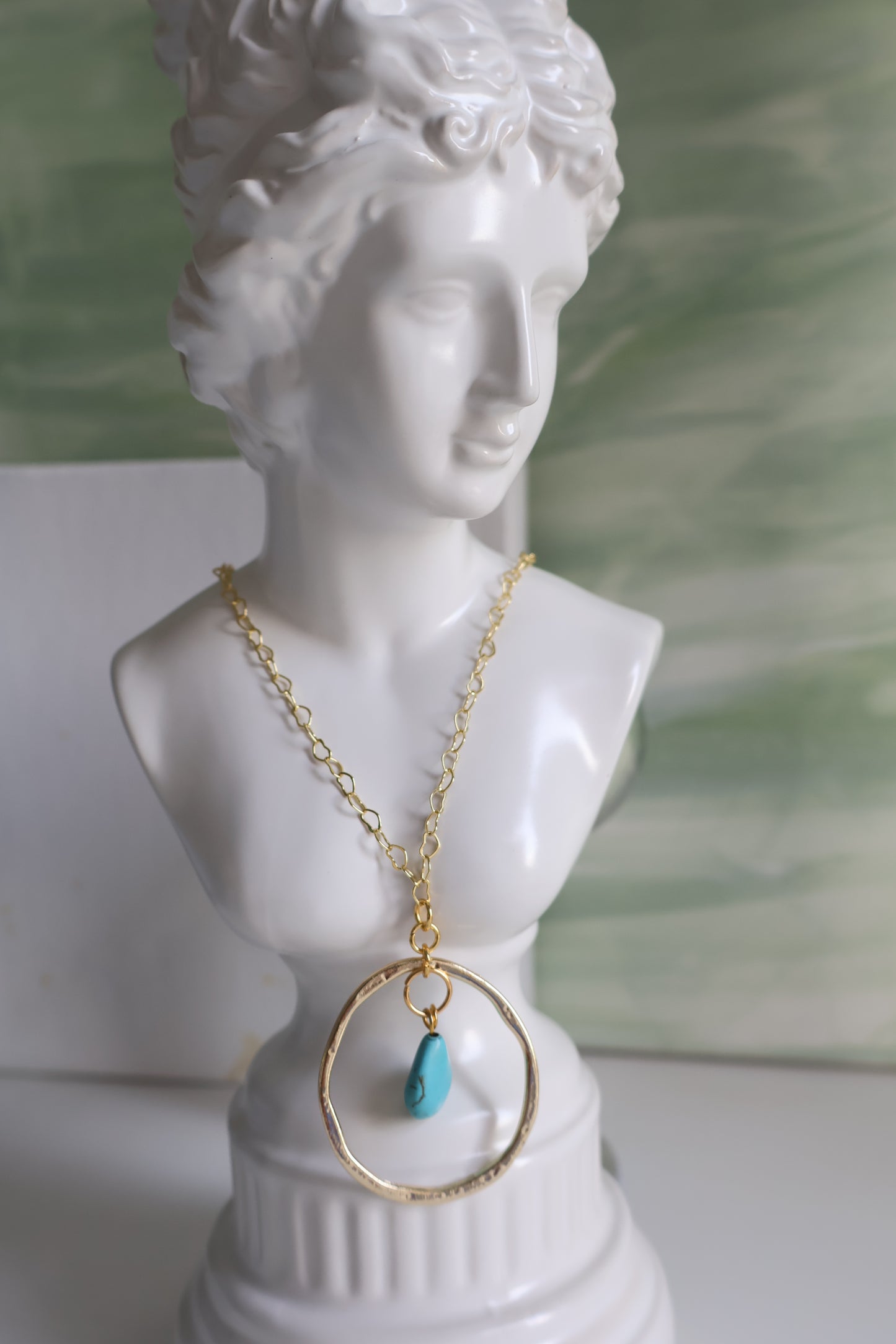 18K Gold Plated | Turquoise Spur Necklace