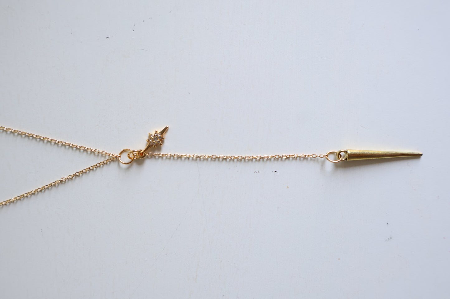 18K Gold Plated | Star Trail Lariat Necklace