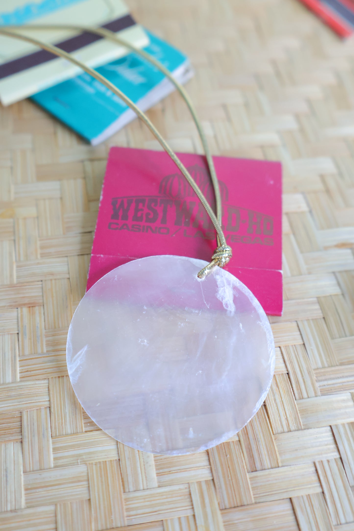 Gold Shell Wrap Necklace