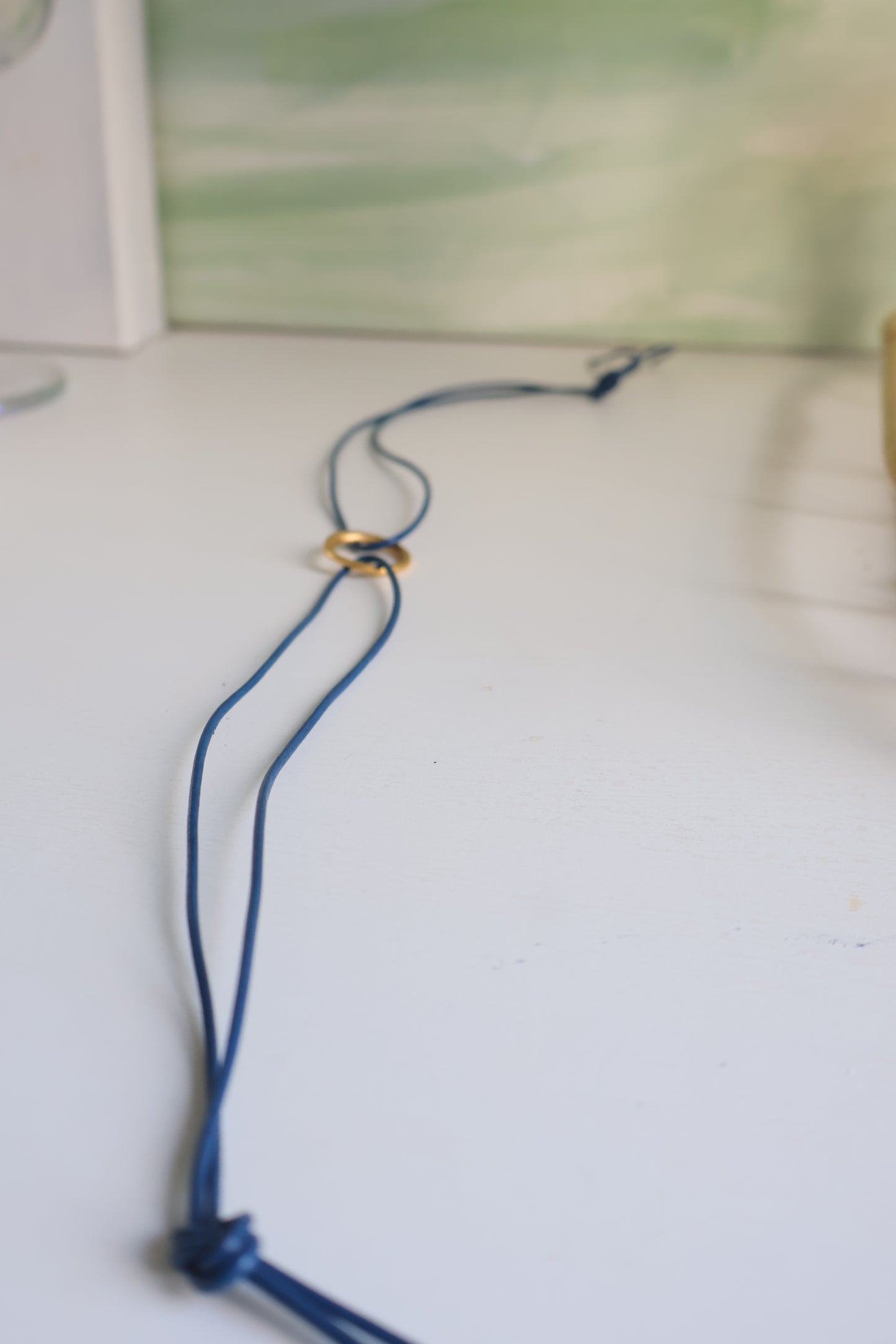 Blue Magnolia Choker