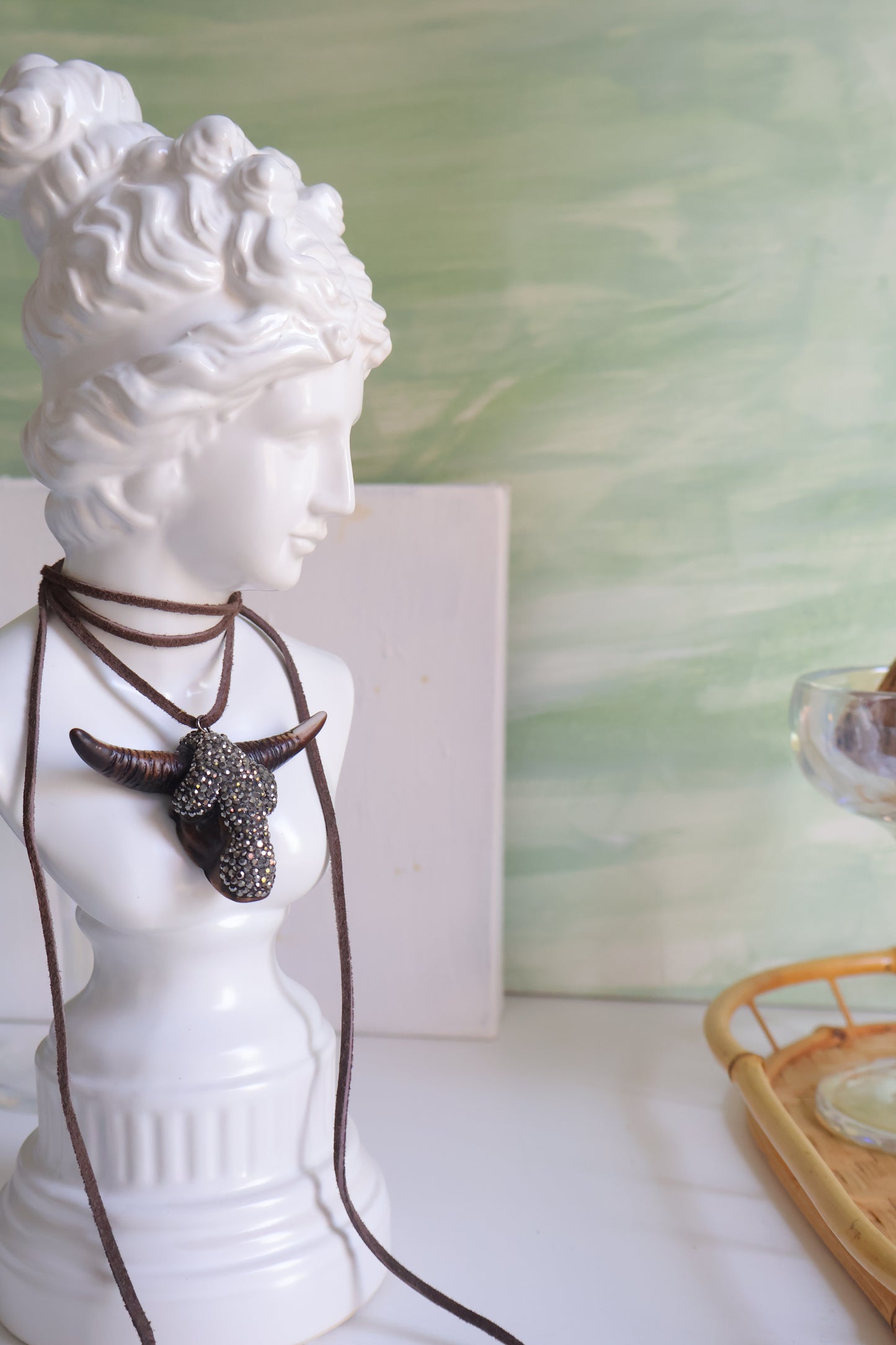 Horn Leather Wrap