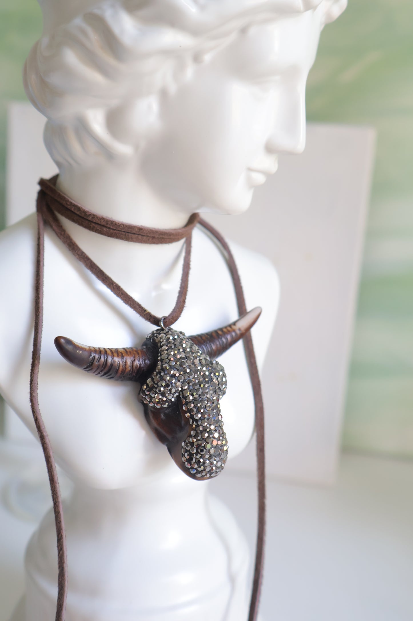 Horn Leather Wrap