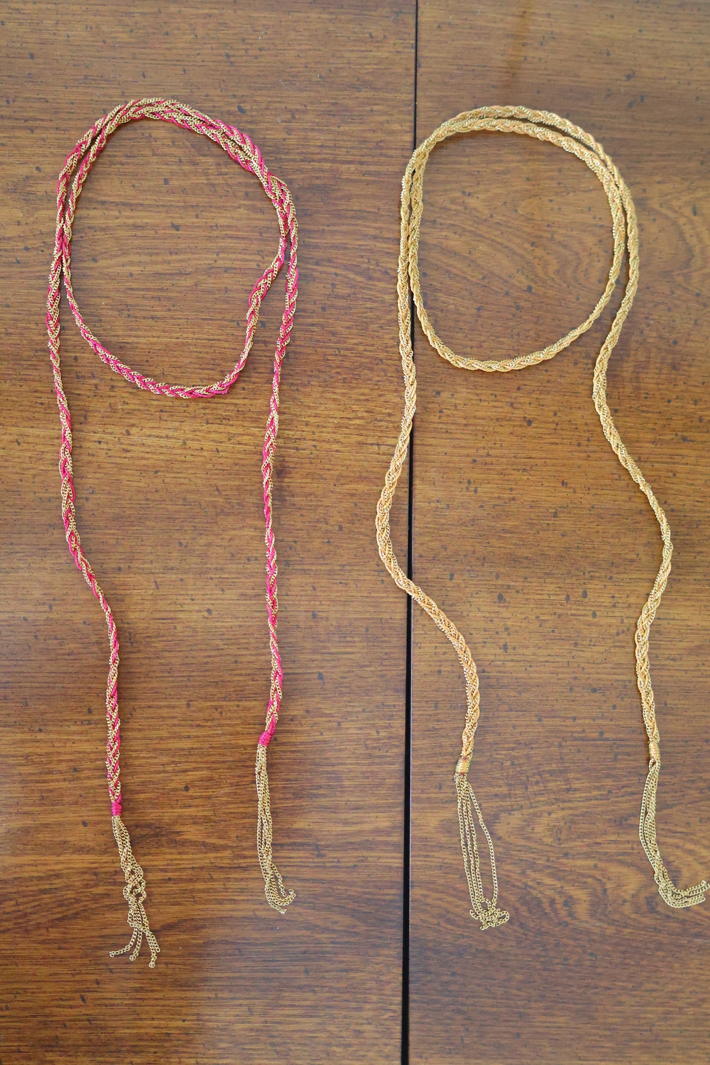 18K Gold Plated Braided Wrap