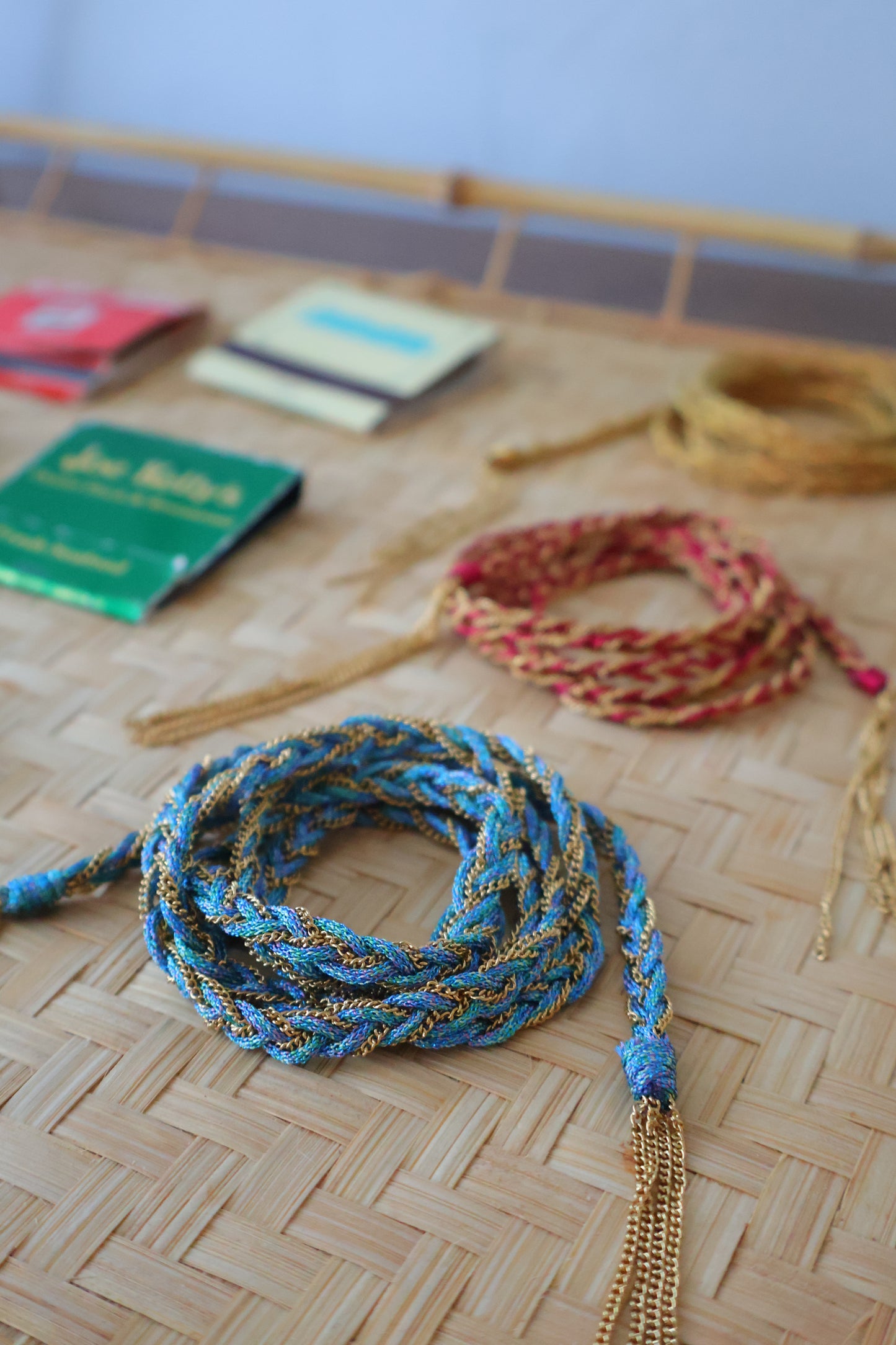 18K Gold Plated Braided Wrap