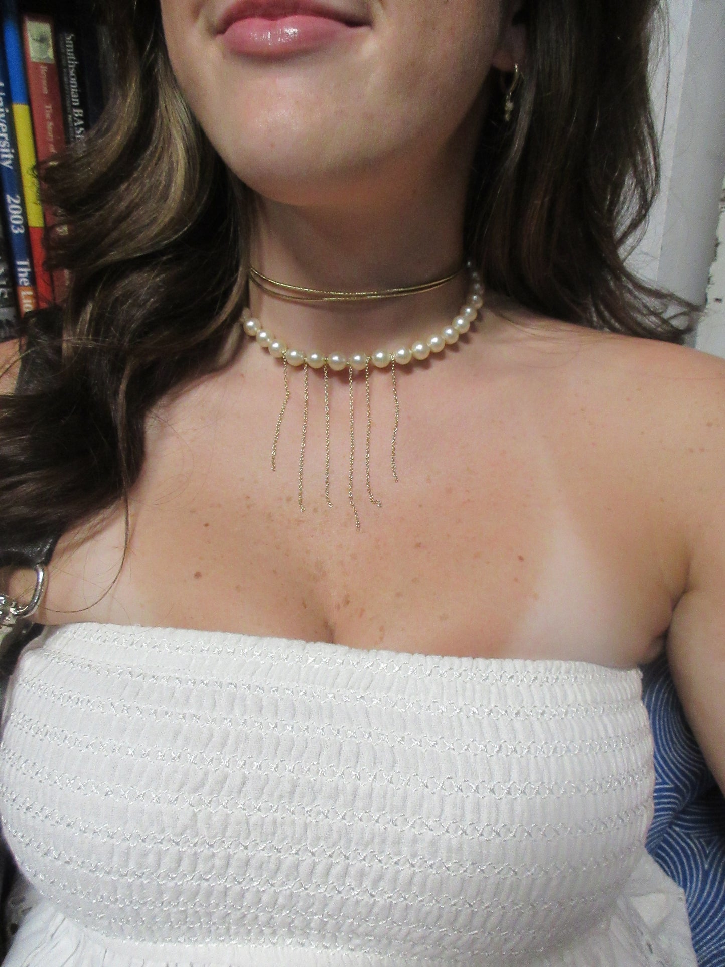Pearl Drape Choker