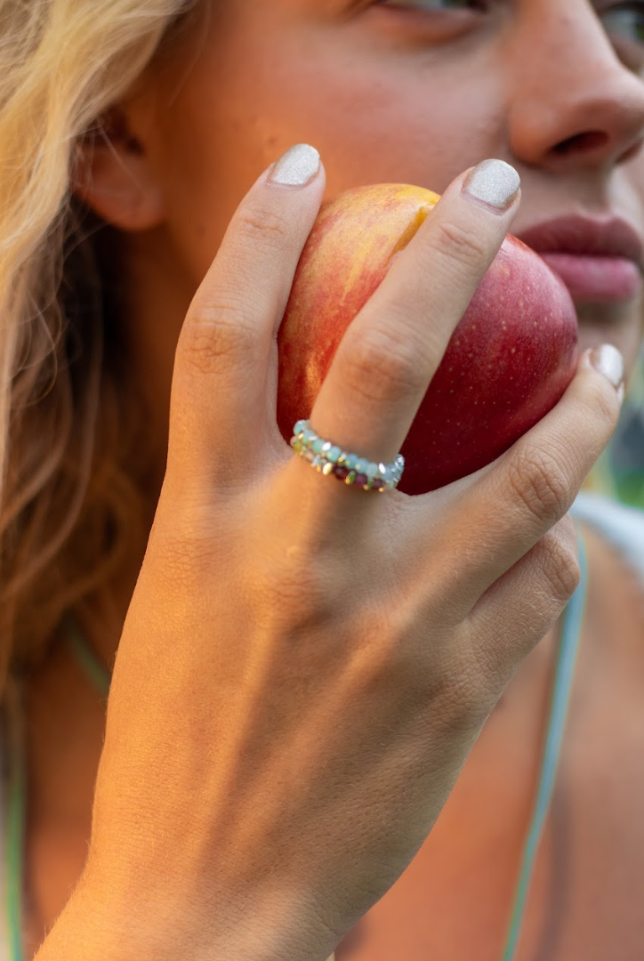 Coastal Beaded Rings
