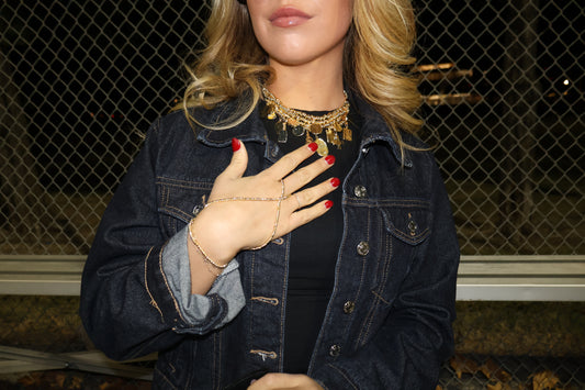 The Anna Bracelet | 18K Gold Plated