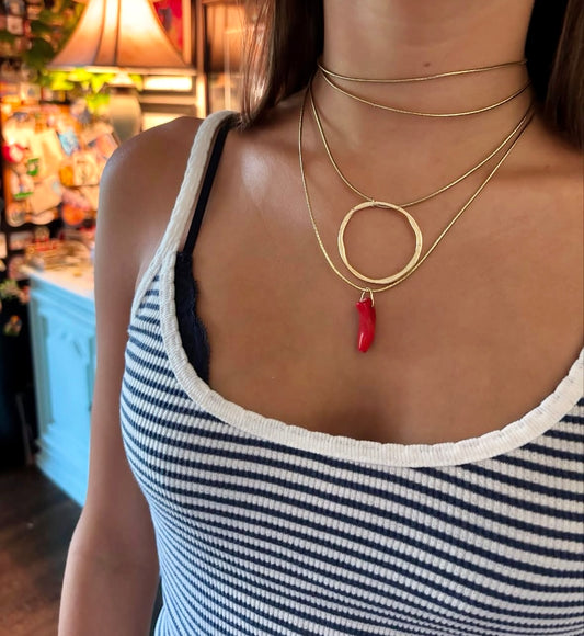 Hot Stuff Wrap Necklace