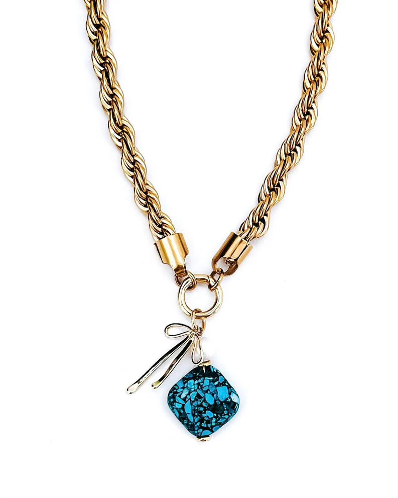 Loretta Charm Chain Necklace