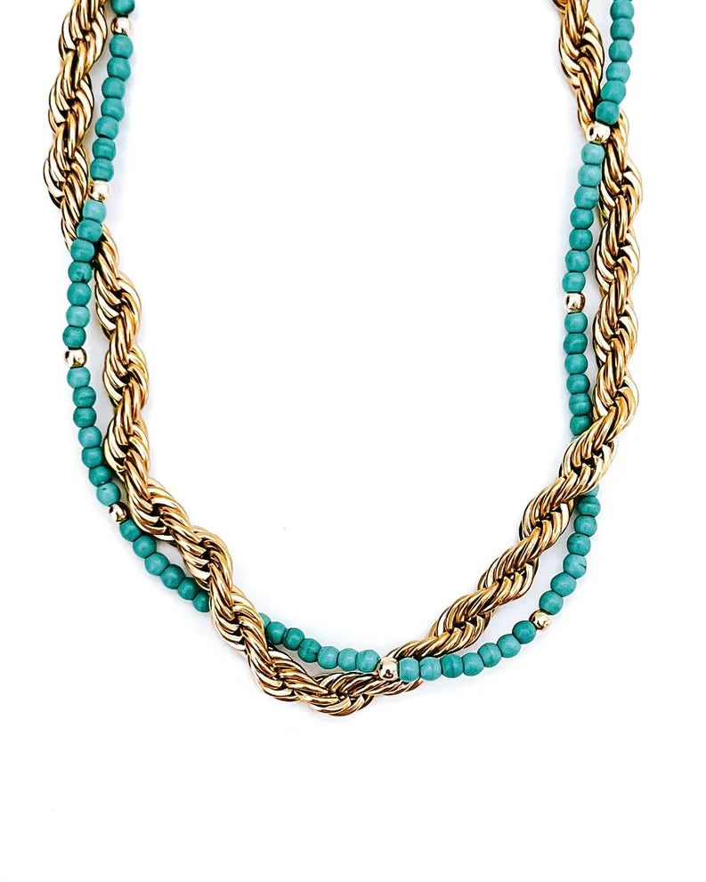 Jenny Double Strand Necklace