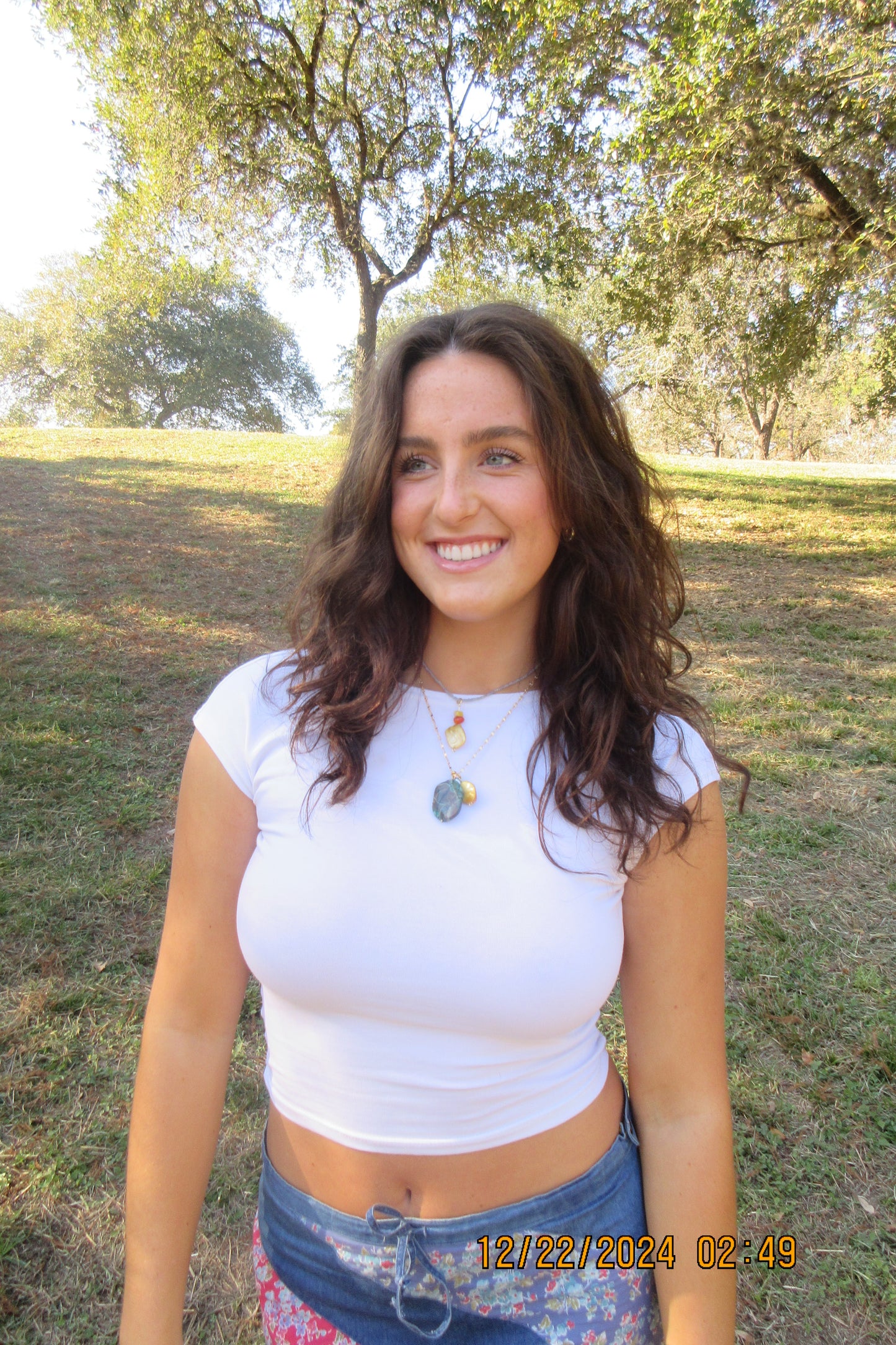 Blue Citrine Necklace