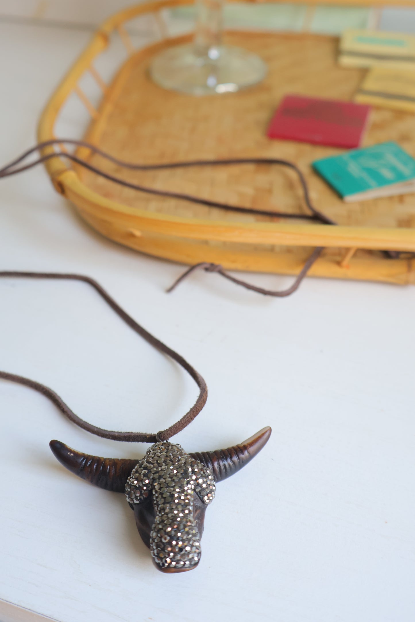 Horn Leather Wrap