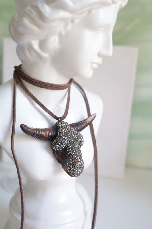 Horn Leather Wrap