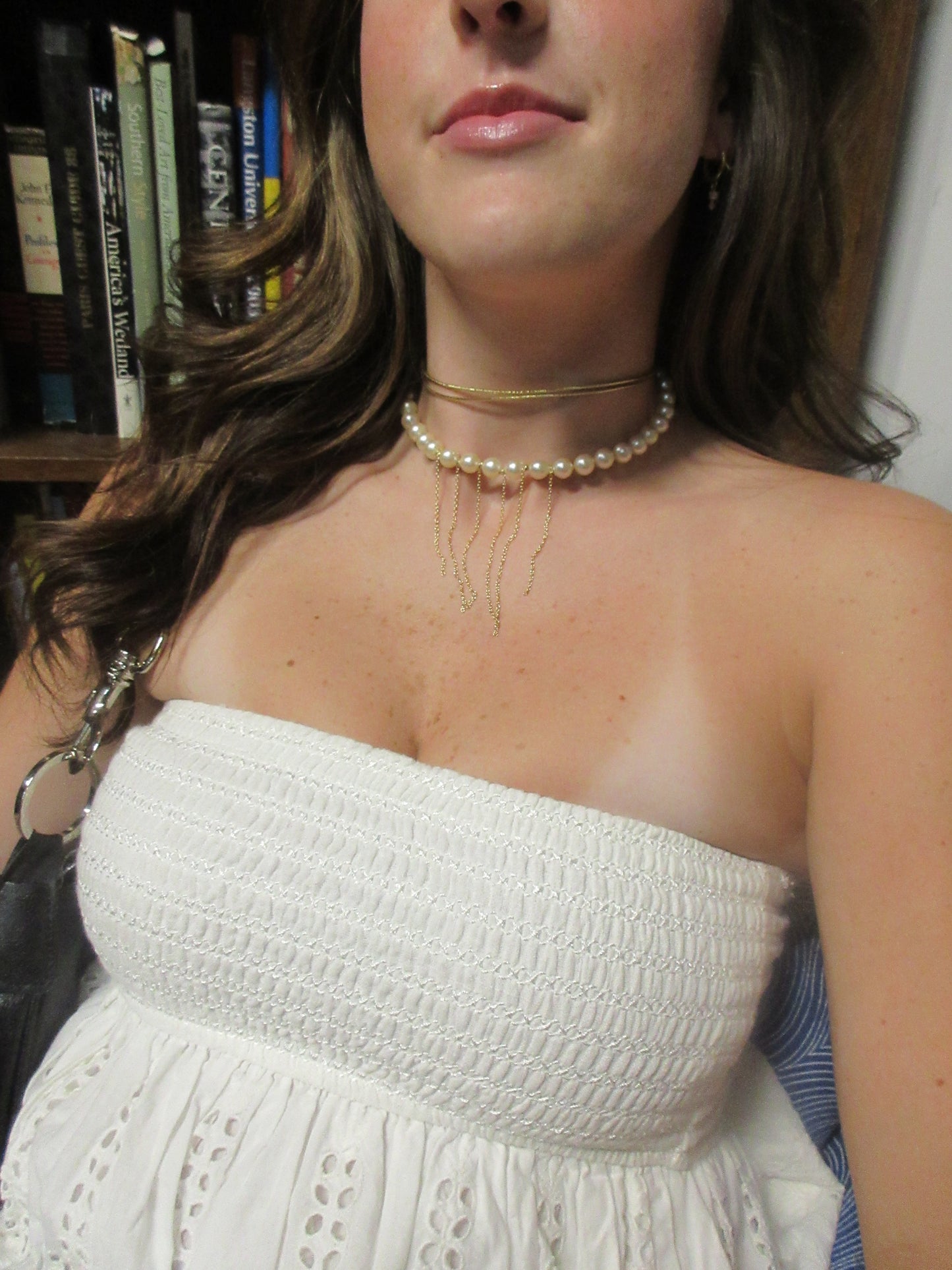 Pearl Drape Choker